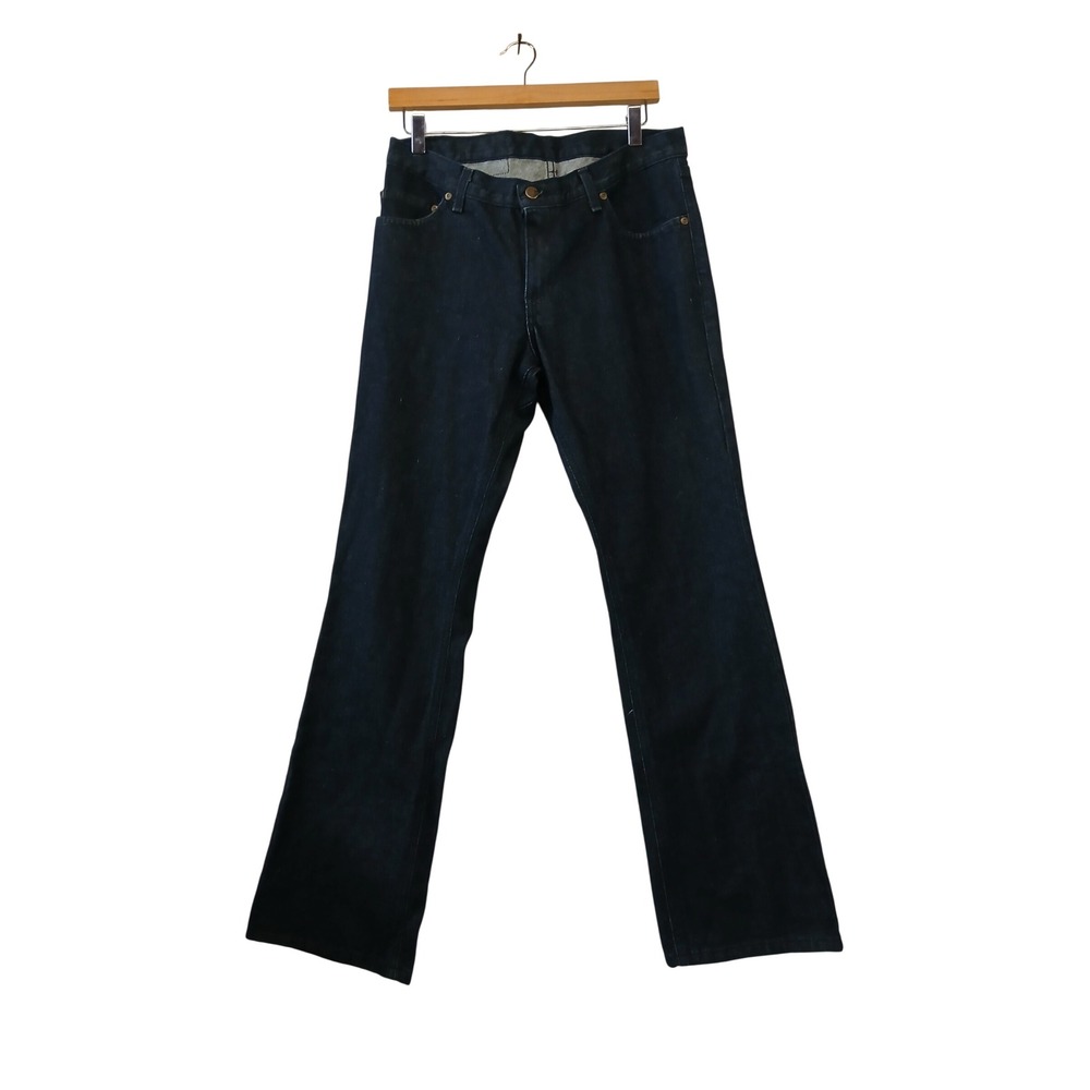 VTG 2000s Diamond Gusset Jeans Womens 12x33 USA Made 100% Cotton Deadstock NWT